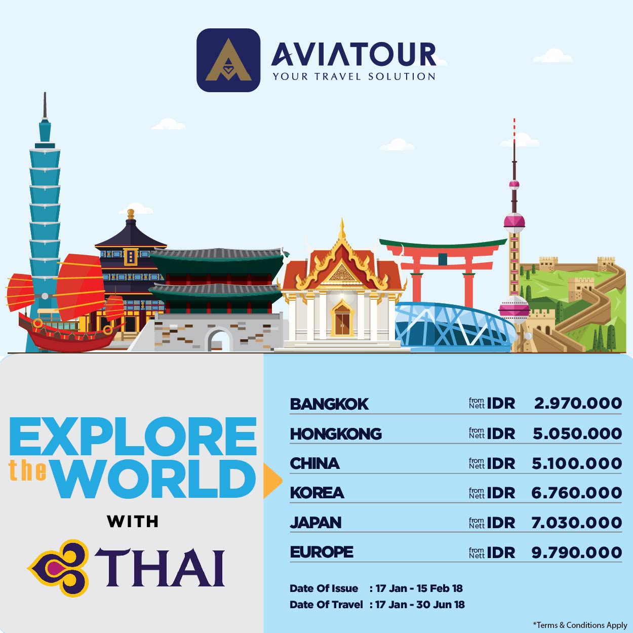 avia tour thailand